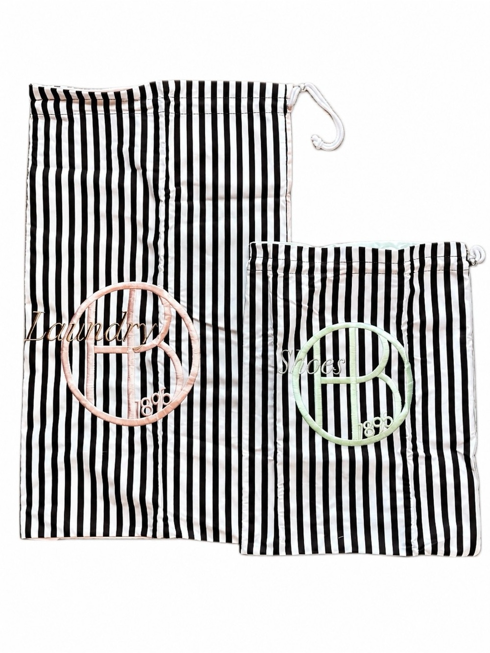 Henri Bendel Laundry Bag AND Shoe Bag NWOT